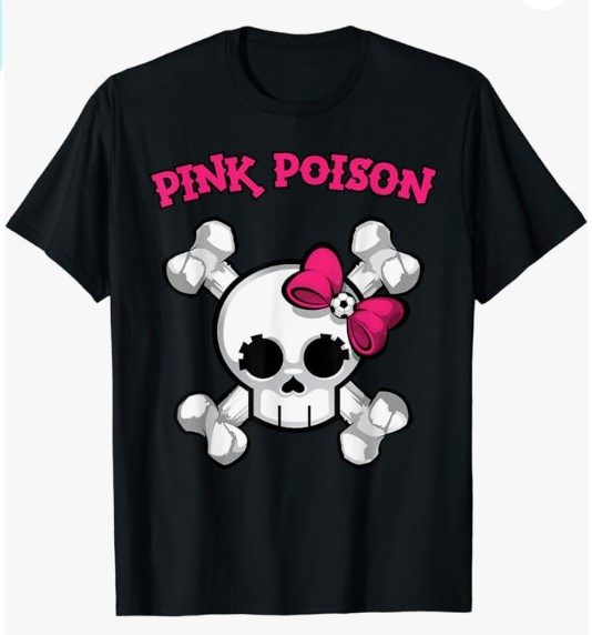 Pink Poison Soccer T-Shirt