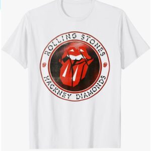 Official The Rolling Stones HD Circle Logo T-Shirt