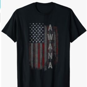 AWANA Family American Flag T-Shirt