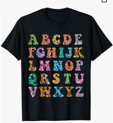 Happy Dot Day International Dot Day Polka Dot Alphabet T-Shirt