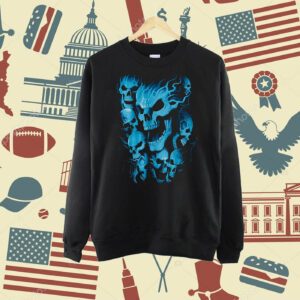 Liquid Blue Men's Vampire Skulls T-Shirt