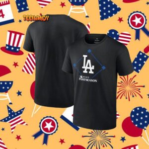 Los Angeles Dodgers 2023 Postseason Around the Horn T-Shirt