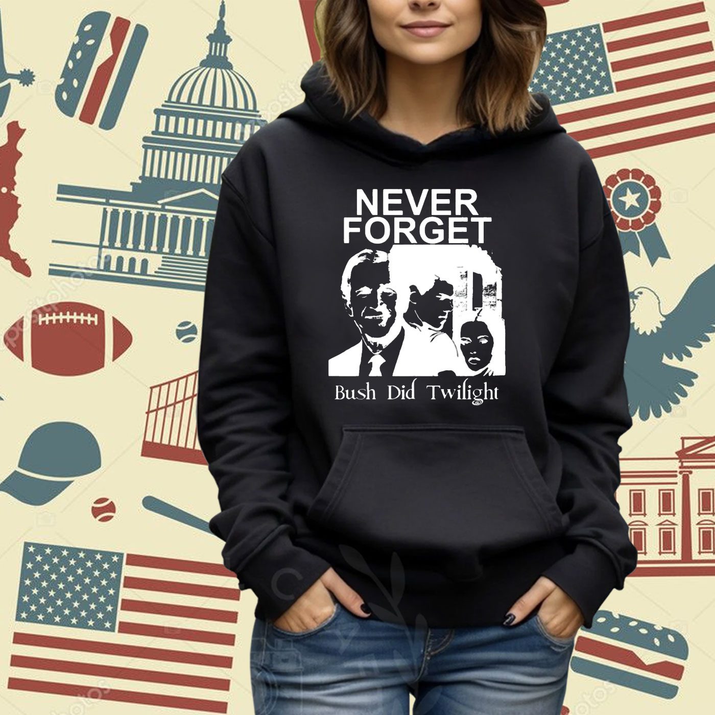 Punkwithacamera Never Forget Bush Did Twilight Shirt