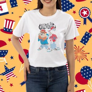 Taz & Bugs Bunny Kickin’ It Old School T-Shirt
