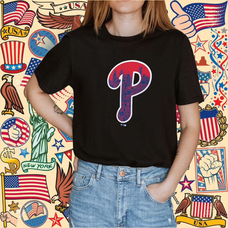 Philadelphia Phillies City P Tee Shirt