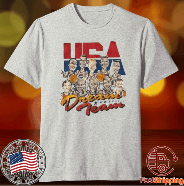Vintage 1992 USA Dream Team Basketball Shirts