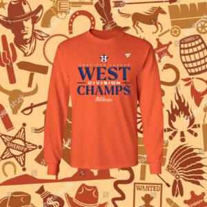 Houston Astros Fanatics Authentic 2023 AL West Division Champions Official Shirt