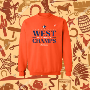 Houston Astros Fanatics Authentic 2023 AL West Division Champions Official Shirt