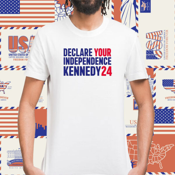 Official Declare Your Independence Kennedy 24 T-Shirt