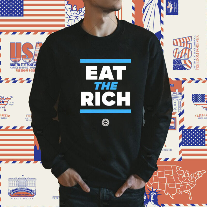 Eat The Rich Uaw On Strike TShirts