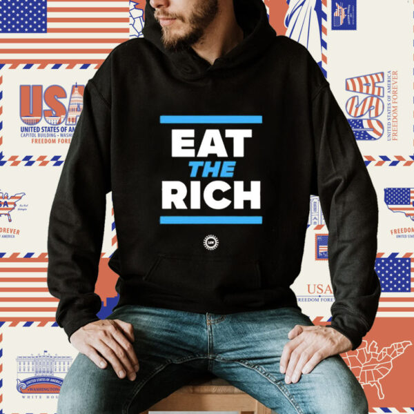 Eat The Rich Uaw On Strike TShirts