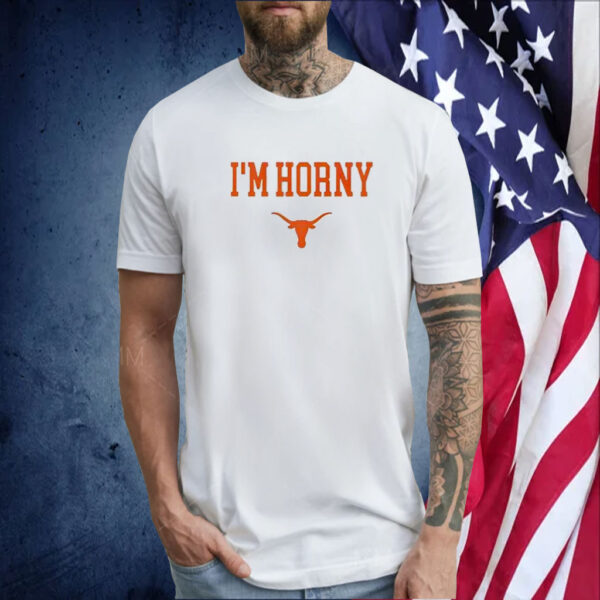 Lauren Ashley Texas Longhorns I’m Horny TShirt