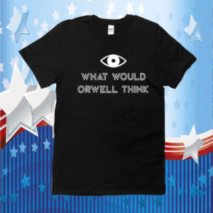 Elon Musk What Would Orwell Think Men Shirts