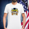 Guns N’ Roses Official Top Hat Skull Tee Shirt