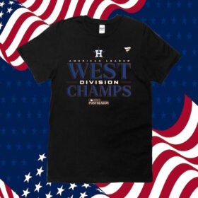 Astros Al West Champions 2023 Shirts