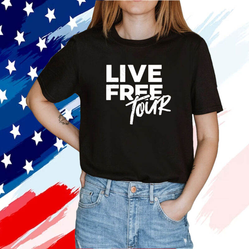 Live Free Tour 2023 TShirts