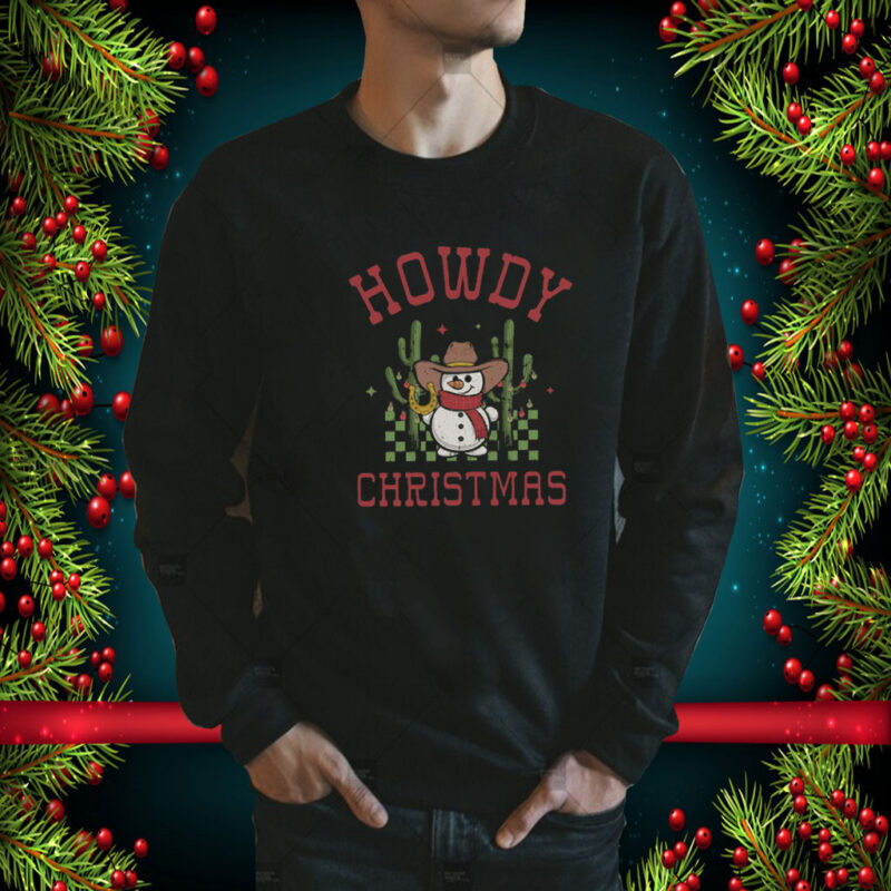 Western Christmas, Howdy Christmas Gift Shirts