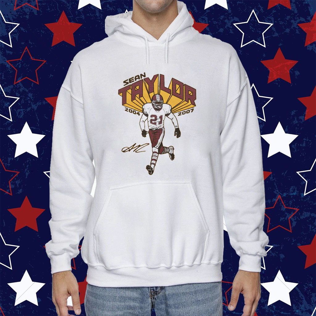 Sean Taylor Washington Redskins Signature T-Shirt - Teeruto