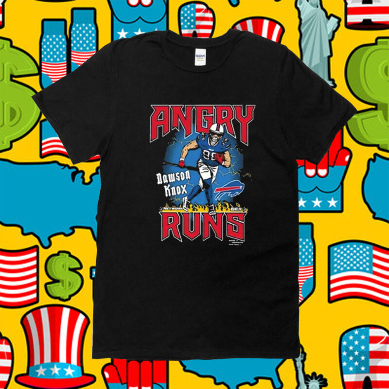 Dawson Knox Angry Runs TShirts