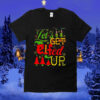 Let’s Get Elfed Up Funny Drinking Christmas Bachelorette Party Tee Shirt