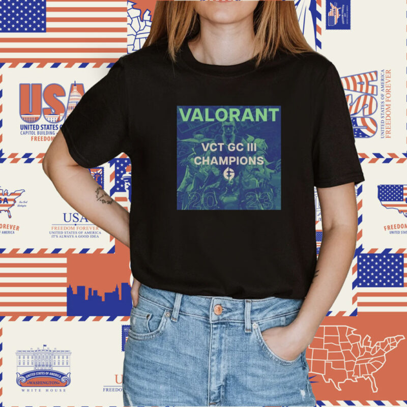 Valorant Vct Gc Iii Champions 2023 Shirt