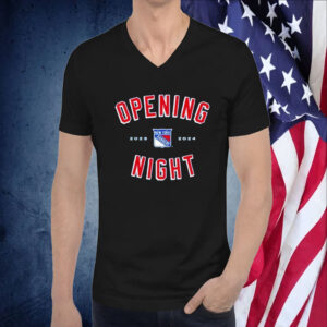 Opening Night New York Rangers 2023-2024 Tee Shirt