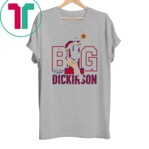 Kansas Jayhawks Hunter Big Dickinson Signature T-Shirt