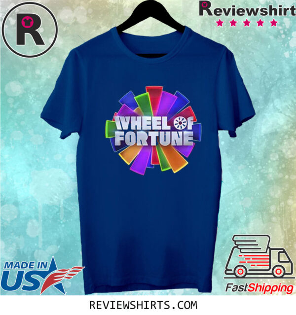 Wheel Of Fortune Color Logo T Shirt