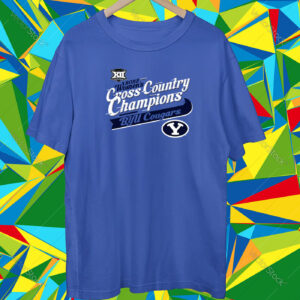 Byu Cougars 2023 Big 12 Women’s Cross Country Champions Shirt