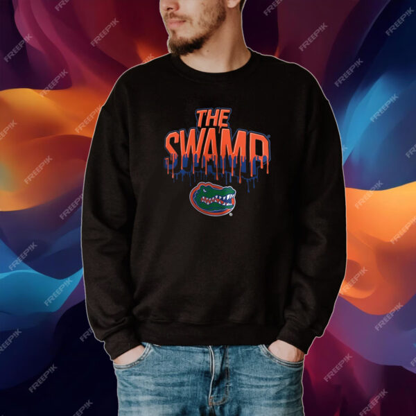 Florida Gators Fanatics Branded Blackout Swamp Drip Shirt