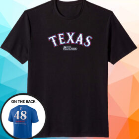 Jacob Degrom Texas Rangers 2023 American League Champions Tshirt