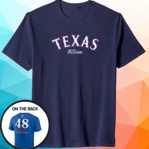 Jacob Degrom Texas Rangers 2023 American League Champions Tshirt