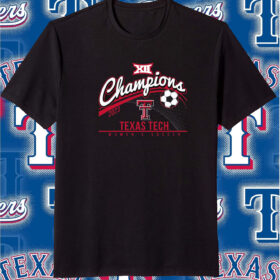 Texas Tech Red Raiders 2023 Big 12 Women’s Soccer Regular Season Champions Tshirt