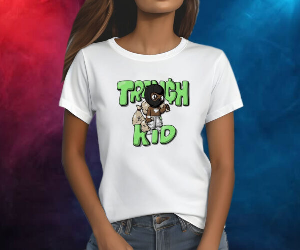 Lil Tjay Trench Kid Black Mask Shirt