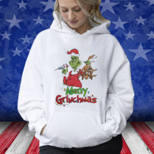 Santa Grinch Merry Grinchmas Nurse Light Shirt