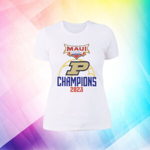 Purdue Maui Invitational Champions 2023 Tee Shirt