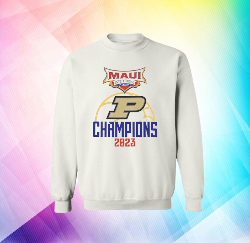 Purdue Maui Invitational Champions 2023 Shirts