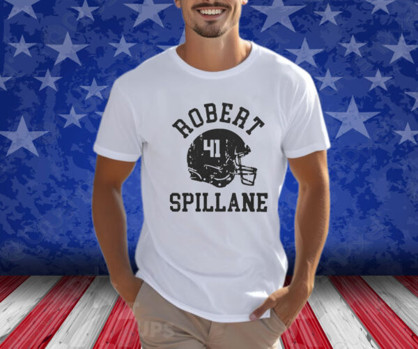 Robert Spillane Las Vegas Football Helmet Shirt