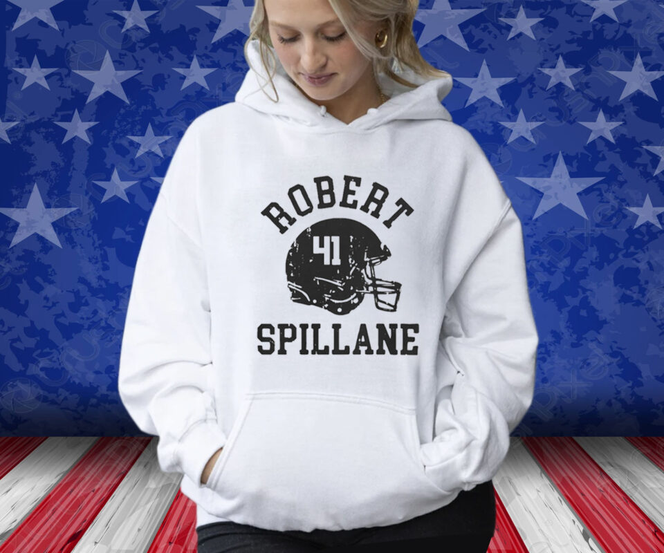 Robert Spillane Las Vegas Football Helmet Shirt