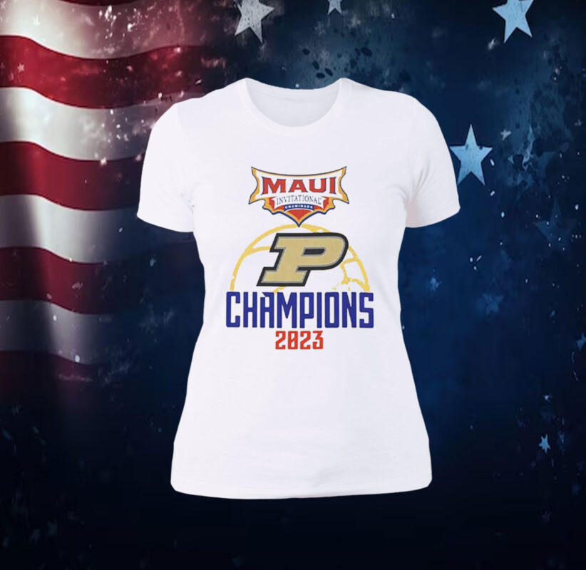 Purdue Maui Invitational Champions 2023 TShirt
