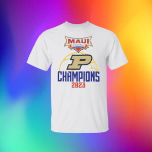 Purdue Maui Invitational Champions 2023 Shirt