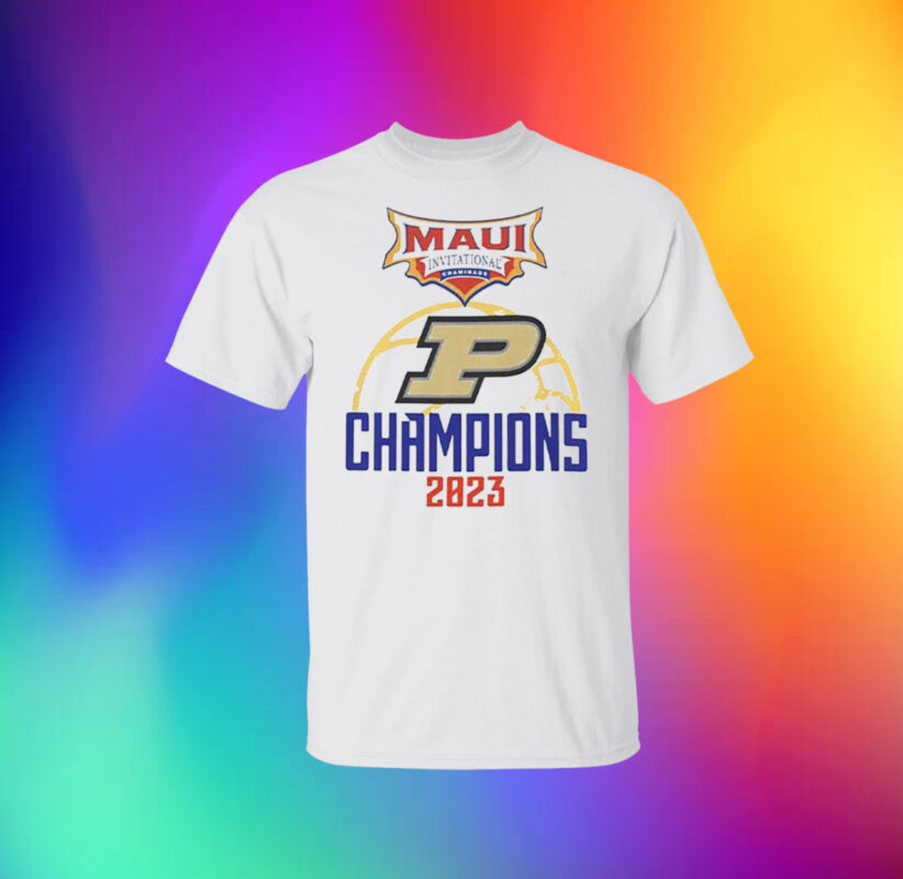 Purdue Maui Invitational Champions 2023 Shirt