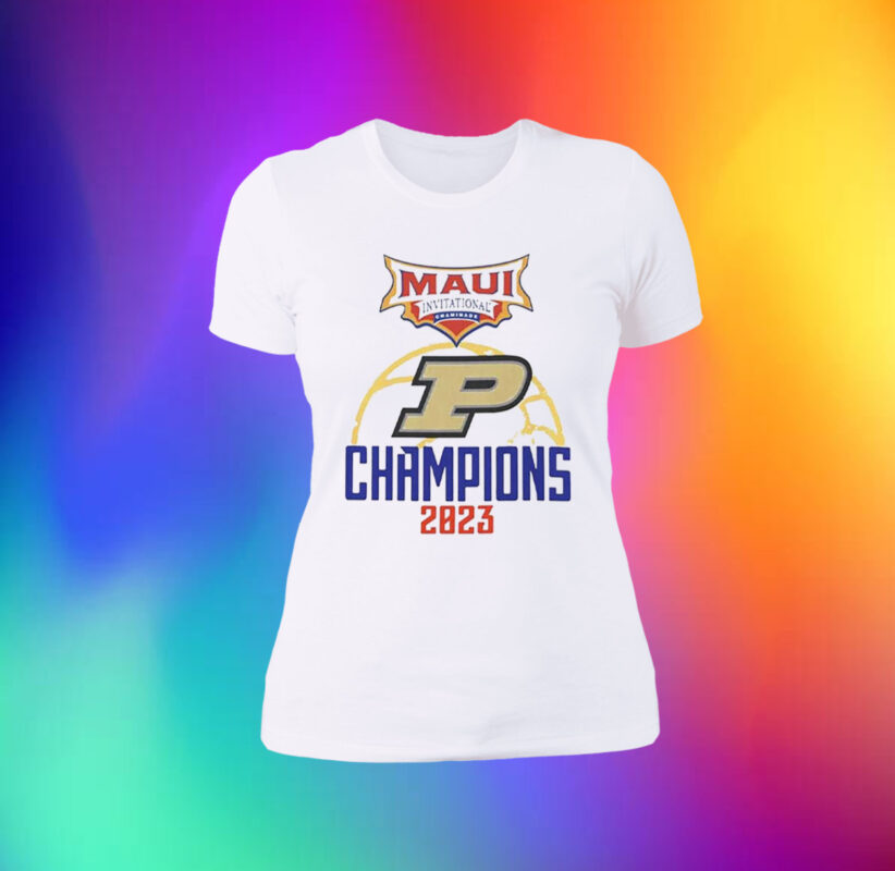 Purdue Maui Invitational Champions 2023 Shirt