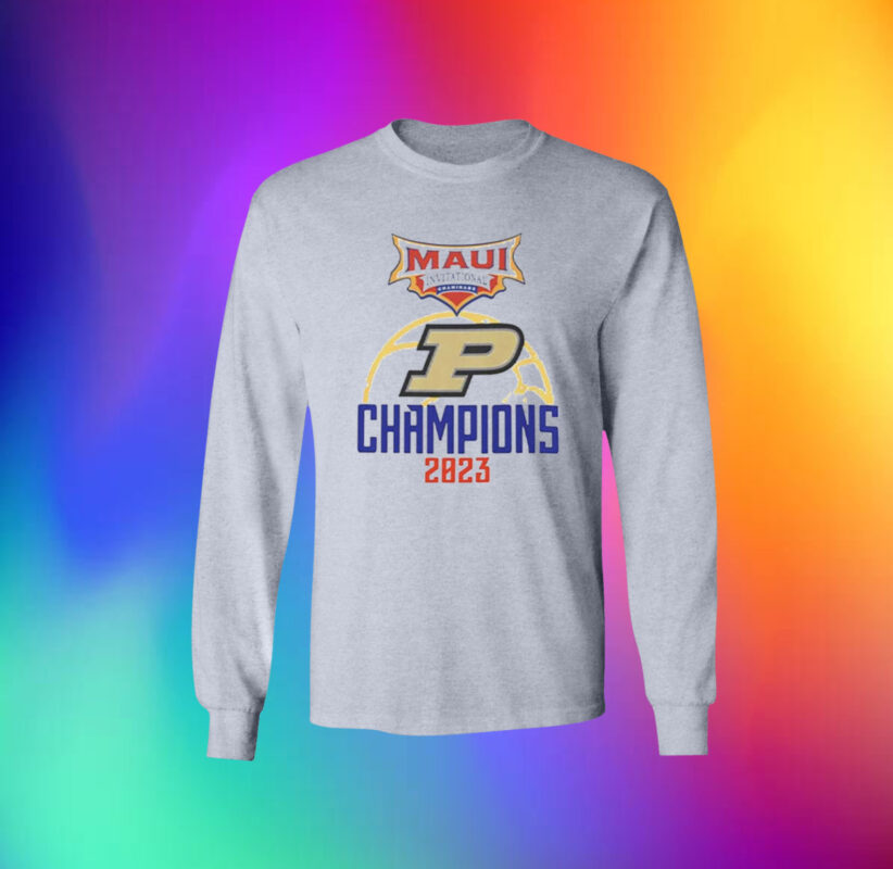 Purdue Maui Invitational Champions 2023 Shirt