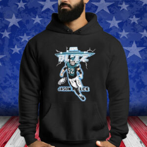 Jason Kelce Charcoal Philadelphia Eagles NFL Blitz Player Shirt