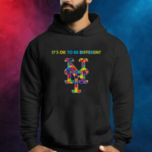 MLB 2023 New York Mets Autism It’s Ok To Be Different Shirt