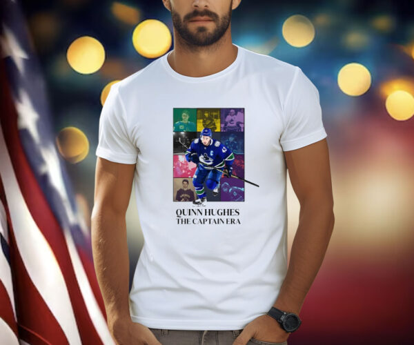 Quinn Hughes The Captain Era T-Shirt