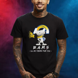 Los Angeles Rams x Snoopy I’ll Be There For You Shirt