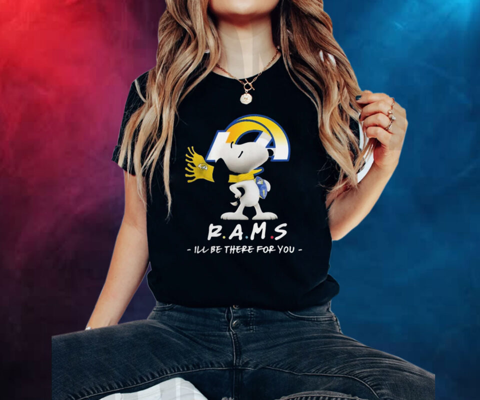 Los Angeles Rams x Snoopy I’ll Be There For You Shirt