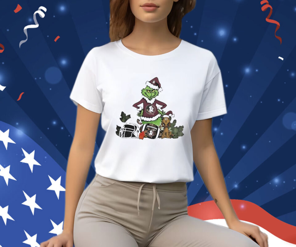 Ncaa Grinch The Grinch And Florida State Seminoles Christmas Shirt